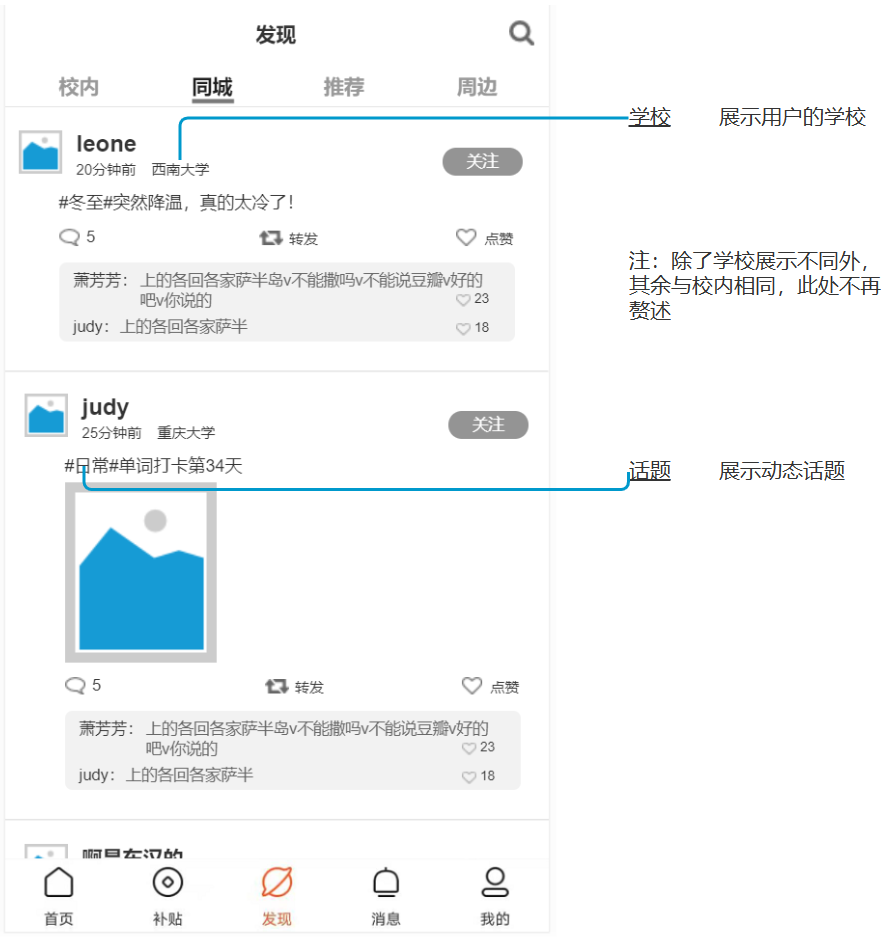 校园社交app竞品分析报告
