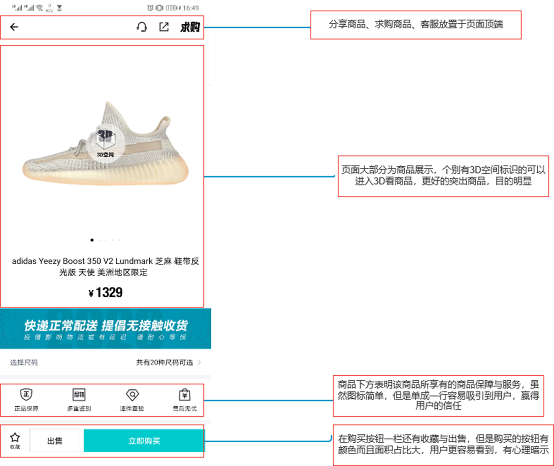 竞品分析:得物APP、nice APP、识货APP