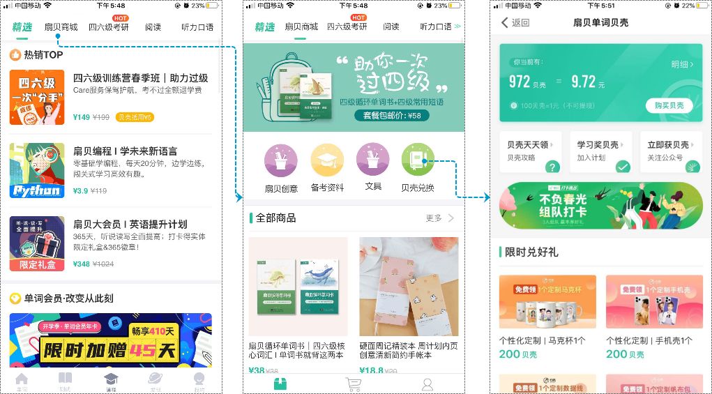 高效背单词工具对比:扇贝单词、墨墨背单词、