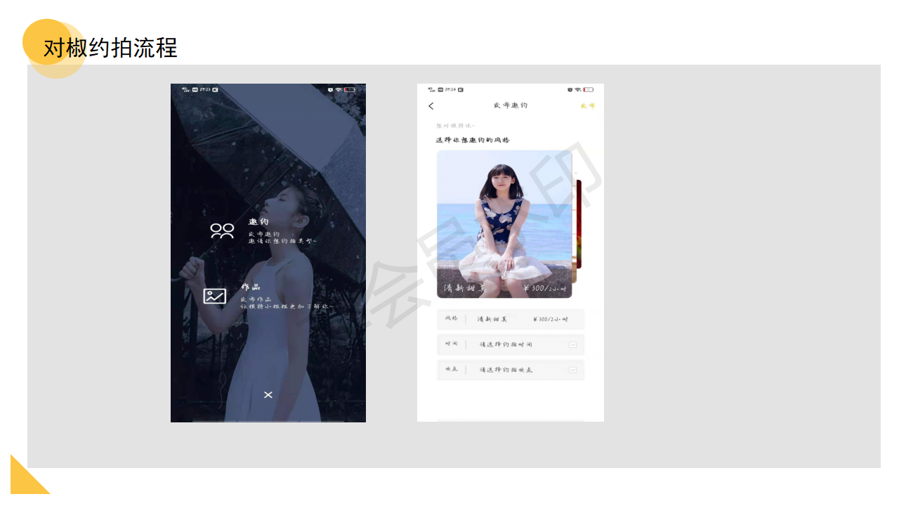 约拍行业竞品分析报告