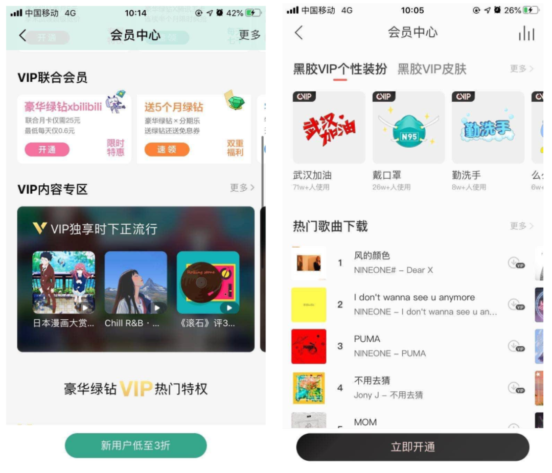 QQ音乐 网易云音乐,付费用户的运营探索