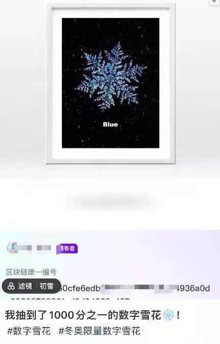 抢不到冰墩墩的年轻人，盯上了冬奥雪花NFT