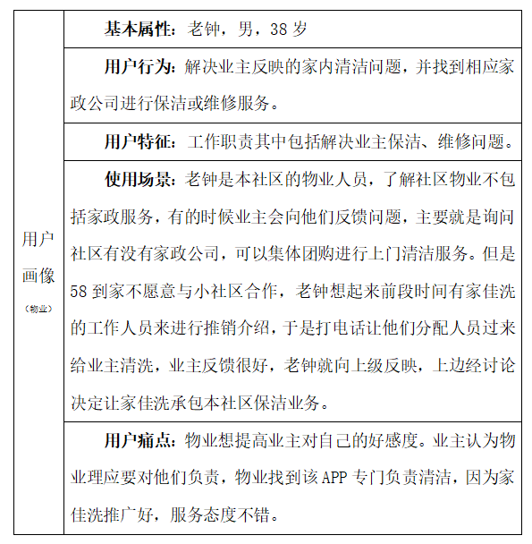 家政APP竞品分析报告