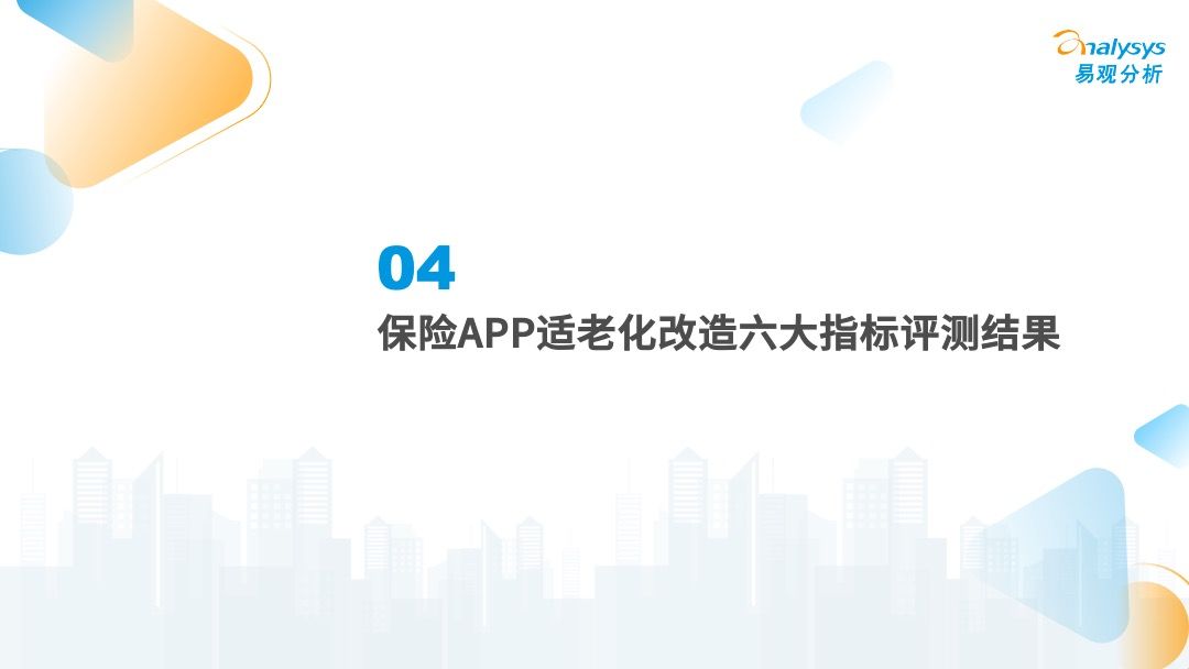 保险APP适老化服务评测分析2022第06期